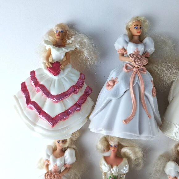 Vintage 90s McDonald's Barbie Lot #1 - Brides - Picture 2 of 7